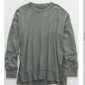 Aerie Summer Desert Sweatshirt - Royal Palm Color